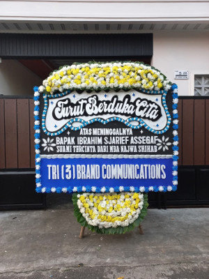 Papan Bunga Duka di Labuhan Haji Barat